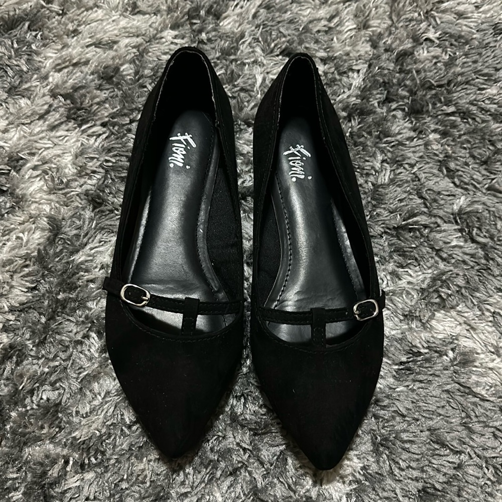 Black flats